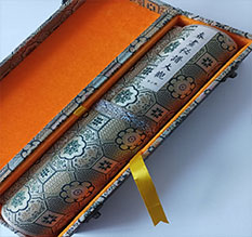 大武口书画装裱案例